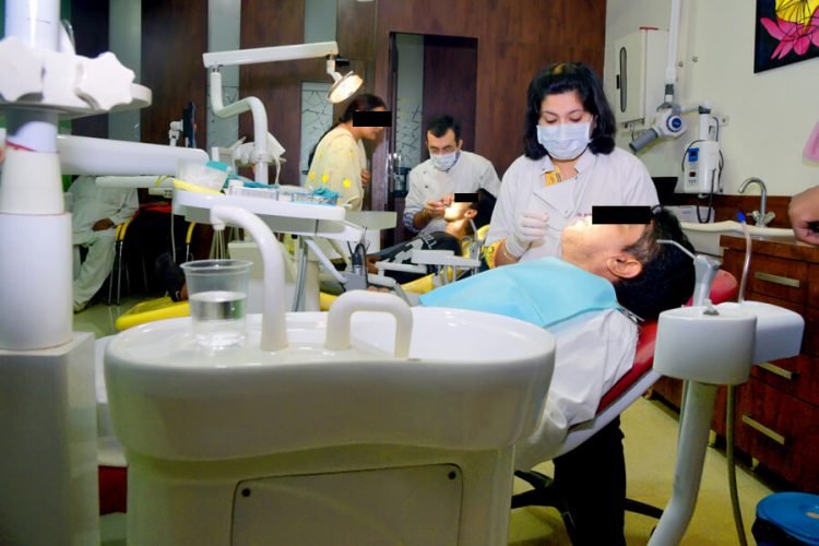 Dr Gandhi's Dental Clinic dual-operatory consultation suite in Hisar