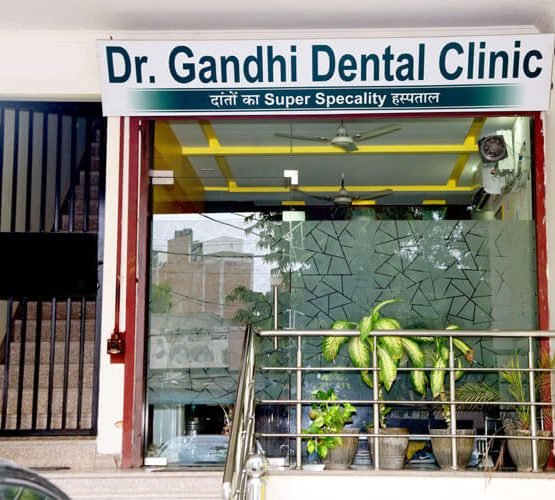 Dr Gandhi Dental Clinic Reception and Ambience